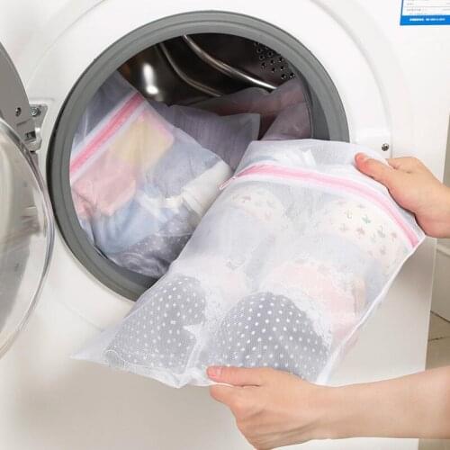 Washing bag 30 x 40cm washing machine professional underwear cleaning bag washing laundry pouch LX6920