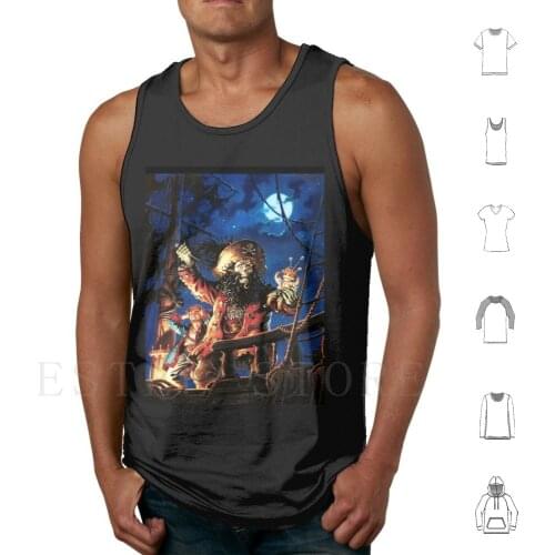 Monkey Island 2 LechuckS Revenge ( High Contrast ) Tank Tops Vest Sleeveless Monkey Island Lechuck Revenge Monkey Island