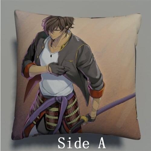 Touken Ranbu Ookurikara Anime Manga Two Sides Pillow Cushion Case Cover Cosplay Gift New 700