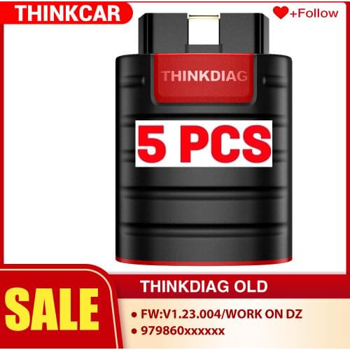 5 PCS THINKCAR Old Boot Thinkdiag for Diagzone Full System All Software OBD2 Diagnostic Tool 15 reset services Ecu coding