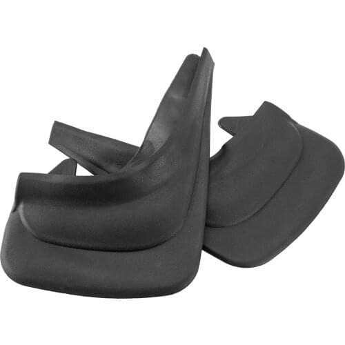 2pcs Black Universal Style Splash Guards Fender Flare Universal Car Auto Van SUV Trucks Sedan Mudguard Mud Guard Accessories