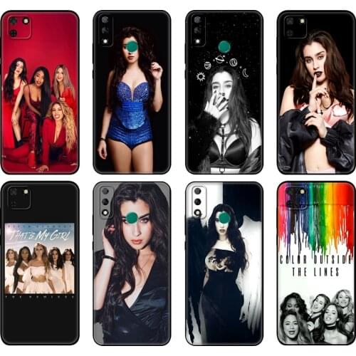 Black tpu Case For Huawei Y9S Y6S Y8S Y5P Y7P Y8P Case For Huawei Y5 lite Prime Y6 Cover 5h Fifth Harmony Lauren Jauregui 7 27
