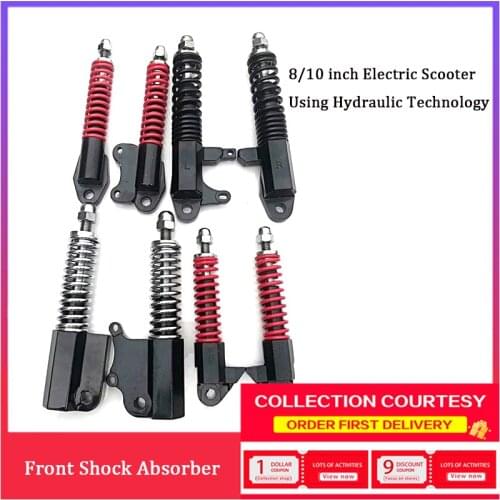 Coolride High Quality 8 Inch 10 Inch Electric Scooter Front Shock Absorber Tire Shock Absorber for KuGoo M4 Pro, Etc