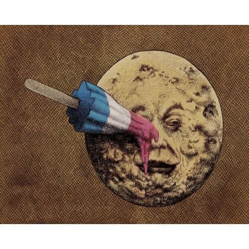 DIY Painting By Numbers Summer Voyage Kit Oil Picture By Numbers Moon Scenery Wall Art Painting on Canvas Home Decoration Gift