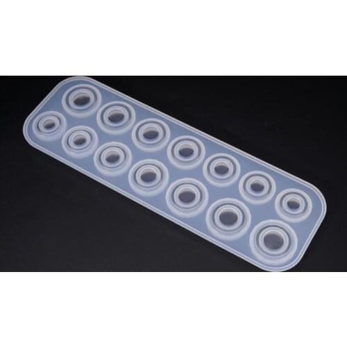 Flat Rings Mould Collection Handmade Jewelry Tools DIY Jewelry Making Ring Silicone Molds For Resin Crystal Epoxy Resin Molds