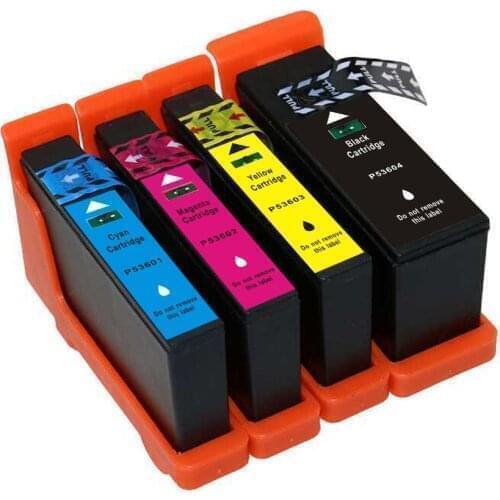 2BK+1C+1M+1Y Compatible Ink Cartridg 53604 53601 53602 53603 For Primera Bravo 4100 Printer