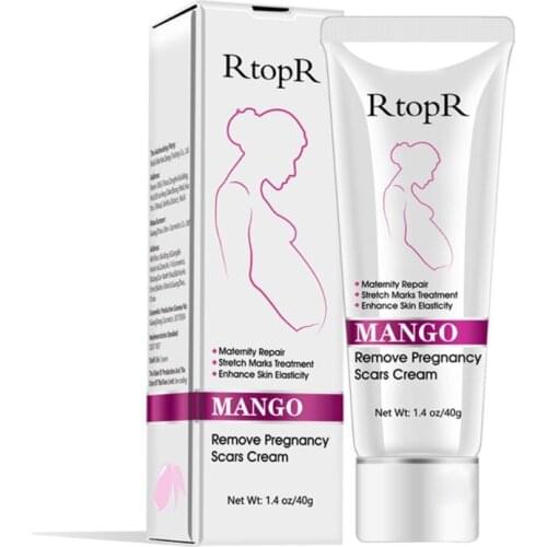 40g Mommy Stretch Marks Repair Remove Pregnancy Scar Cream Acne Fat Striae Gravidarum Treatment Smooth Skin Recover