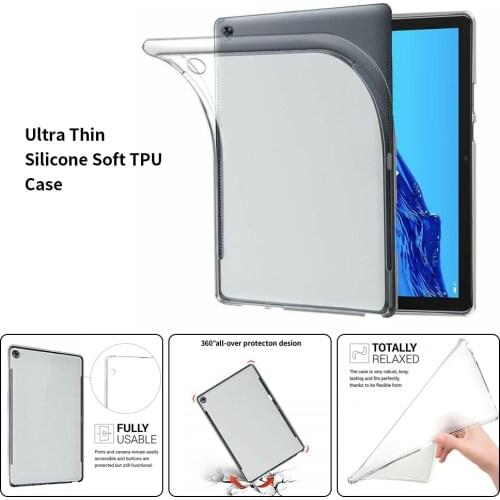 Matte Case For Huawei Mediapad T5 8.0 10.1 T3 7.0 Wifi 3G 9.6 C5 Honor 2 8.0 T1 T2 Pro 7.0 Cover Shockproof Soft TPU Table Case