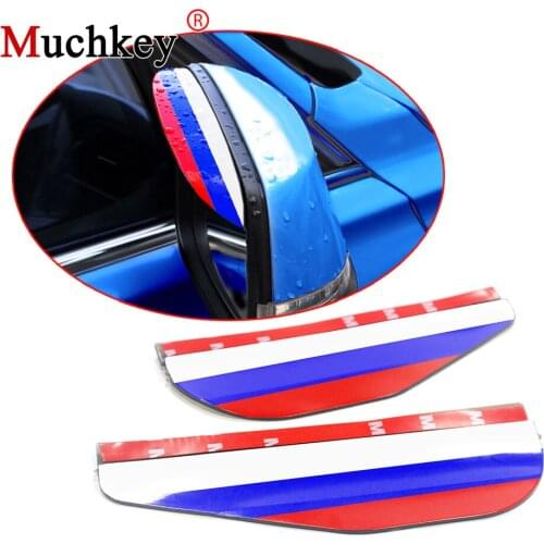 Car Sticker Rain Eyebrow Rainproof Cover 2Pcs For Chevrolet Cruze Aveo Lacetti Captiva Cruz Spark Orlando Epica Sail Sonic Corsa