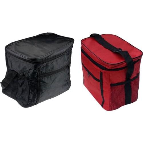 Westie Portable Lunch Bag Outdoor Food Bag Oxford Cloth Large Capacity Insulation Handbag Meal Bag for Picnic Cooler equipment