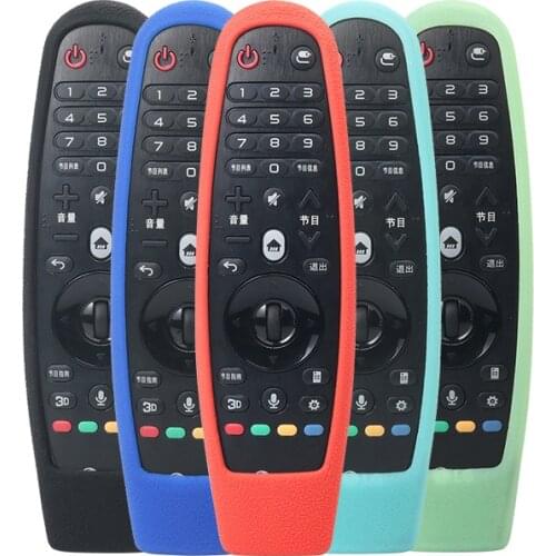 1pc Remote Control Case Shockproof Silicone Remote Control Case for LG Smart Magic Remote Protector