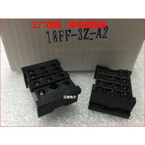 The relay socket 18FF-3Z-A2 is suitable for MY3NJ HH53P