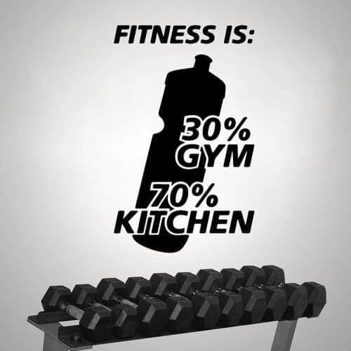 Romantic GYM Decal Removable Vinyl Mural Poster For Kids Rooms Home Decor Vinyl Mural Decal