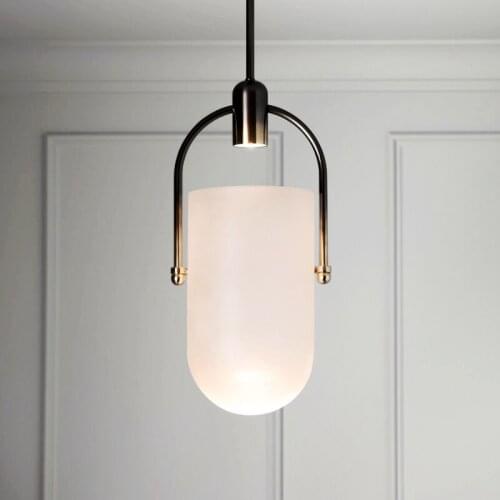 Luminaria pendente luminaire crystal LED pendant lights bedroom deco maison luminaire