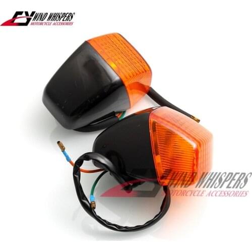 1pair Motorcycle Turn Signal Light Indicator Lamp For Honda CBR250RR MC22 NSR250 P3 MC21 NC29 RVF400 VFR400 NC30 NC35
