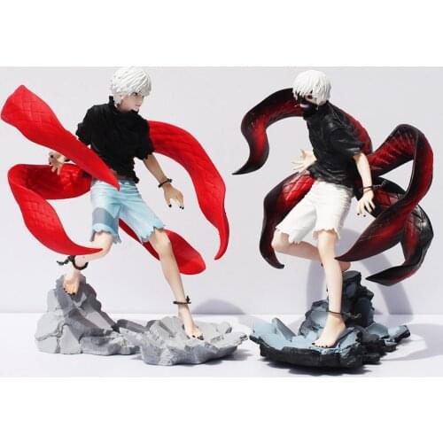 2 Styles Tokyo Ghoul Kaneki Ken Awakened Ver. PVC Action Figure Collectible Model Toy 22CM
