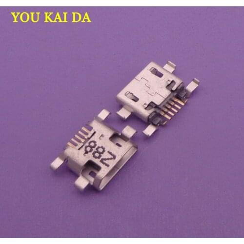 50pcs For Huawei honor 6 H60-L01 H60-L11 H60-L12 L03 L02 micro usb charge charging charger connector plug dock socket port