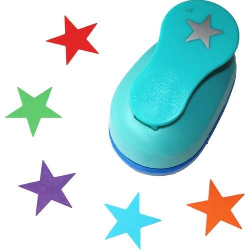 Large 2'' 4.6cm Five-pointed star paper scrapbooking punches craft perfurador diy puncher paper circle cutter3178B