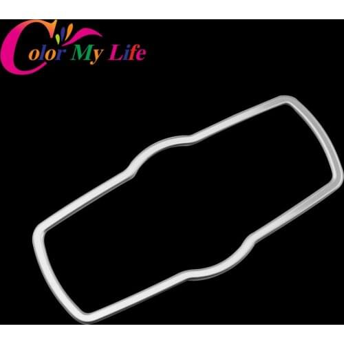 Color My Life Car Headlight Lamp Lights Switch Button Cover Trim Sticker For BMW 5 Series 520 520i 525i 530i F10 F18 Accessories