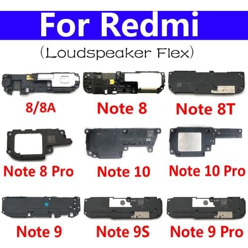 New Loudspeaker For Xiaomi Redmi Note 8T Loud Speaker Buzzer Ringer For Redmi 8 8A 9 9A Note 8 9 9S Pro Replacement Part