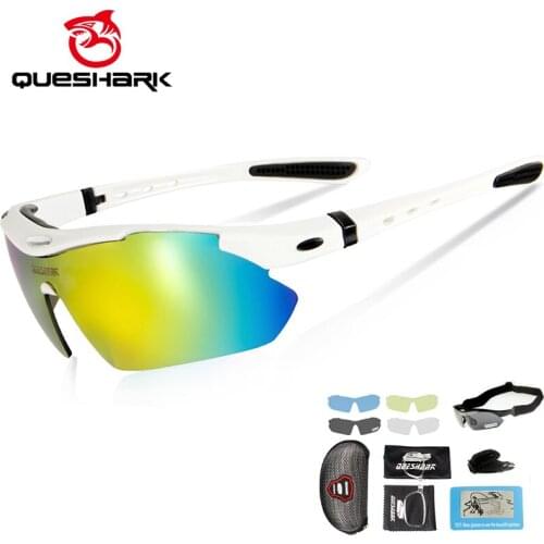 Cycling Sunglasses Polarized Sport Racing Bicycle Glasses 5 lens Oculos Ciclismo Gafas MTB Bike Lunette Cyclisme Cycling Eyewear