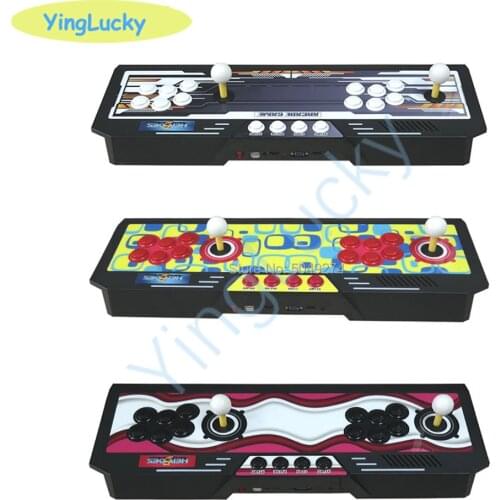 Pandora Box 9H 3288 Arcade Console USB Joystick Arcade Buttons With Light 2 Players Control Retro 3D Arcade Game Box