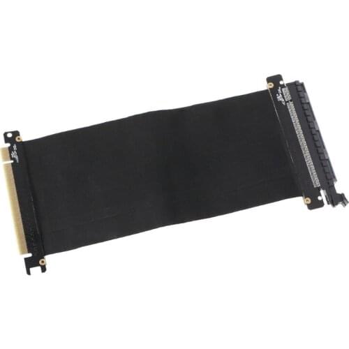 PCI Express 3.0 High Speed PCIE PCI-E PCI E 16X Flexible Extension Cable Adapter Riser Card PC Graphics Cards Connector Cable