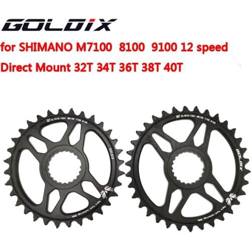 Direct Mount MTB Chainring 32T 34T 36T 38T 40T Mountain Bicycle Chainwheel For M6100 M7100 M8100 M9100 12 Speed Crankset