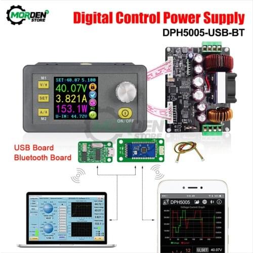 50V 20A RD DPS5020 Constant Voltage Current DC- DC Step-down Power Supply Buck Voltage Converter LCD Voltmeter Dropship