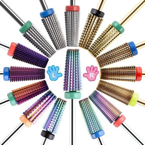 MISSGUOGUO 1pcs Diamond Nail Drill Manicure Cuticle Cutter Nail Drill Apparatus Nail Art Drilling Accessories Tips Drill Bits