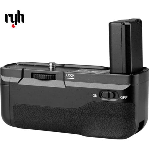 RYH MK-A6300 Vertical Multi Power Battery Hand Grip for Sony A6300 A6000 A6400 Camera work with 1 or 2 NP-FW50 battery