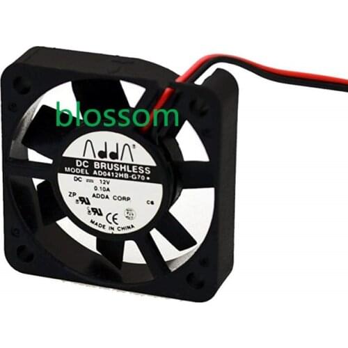 404010mm AD0412HB-G70 12V 0.10A 2Wire 4cm Cooling Fan 6months Warranty