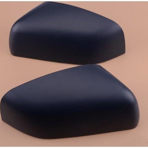 1Pair ABS Car Front Side Wing Mirror Cover Cap LR019962 LR019961 Fit for Land Rover Range Rover Sport LR2 LR4 2010 2011 2012