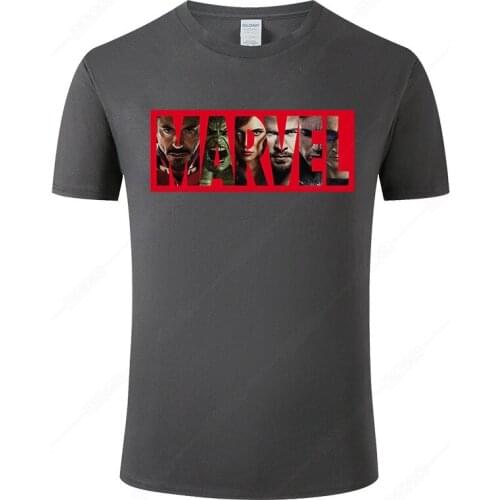 2021 Summer Cotton Print Marvel T Shirt Men Women Fashion Short Sleeve T-shirt For Men Casual Tops Cool Tee Brand Clothing J98