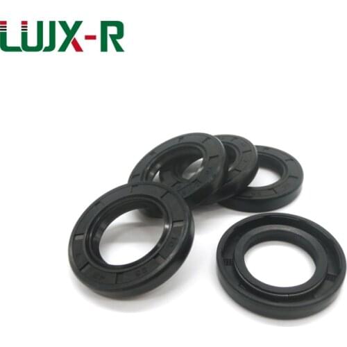 LUJX-R 5pcs TC Skeletion Oil Seal NBR Black Rubber Gasket Sealing Ring Rotary Shaft 26x34x6/26x35x7/26x37x7-27x47x7/27x52x10mm