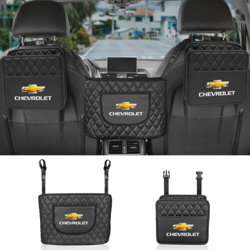 Car Seat Back Storage Bag High Capacity Stowing Tidying Pocket For Chevrolet Cruze Captiva Spark Aveo Orlando Sail Malibu Tahoe