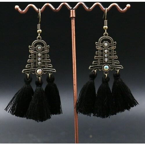 Bohemian national amorous Suer Earrings Fashion Earrings retro exaggerated Earrings performing arts accessories wholesale