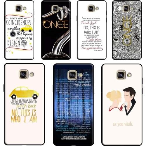 Once Upon a Time Emma Swan Quote Case For Samsung Galaxy J1 J3 J5 J7 A3 A5 2016 2017 J2 Core J4 J6 Plus J8 A6 A7 A8 A9 2018