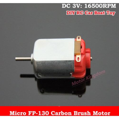 DC 1.5V-3V 16500RPM High Speed 15mm*20mm Micro Mini 130 Four-wheel drive DC Motor 2mm shaft dia DIY RC Car Toy Hobby Model