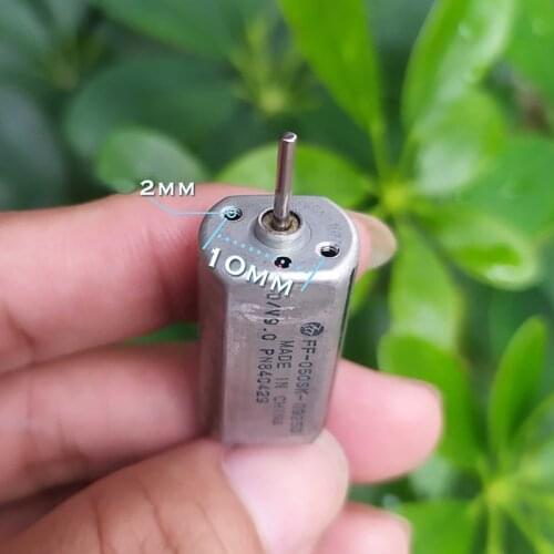 MABUCHI FF-050SK-09250 Motor D/V 9.0 Micro DC 5V 6V 9V 10000RPM Low Noise for Lock of Car/ AV DVD Player/Electric Toothbrush