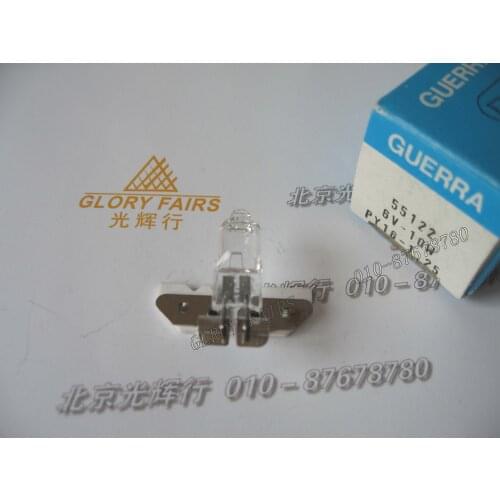 GUERRA 55122 6V 10W PY16-1.25 microscope light 6V10W halogen lamp