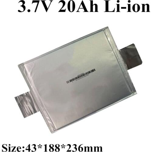 GTK high quality 3.7V 20AH lithium battery for 12V 24V 48V 60V electric bike motorcycle scooter solar system storage Battery DIY