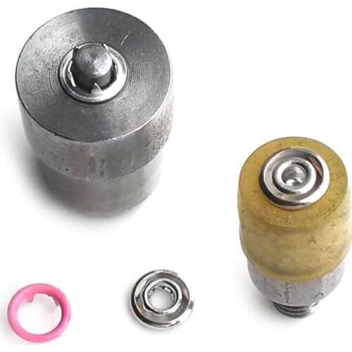 Metal spray-painted snap tools 9.5mm metal snaps Press the molds Metallic paint snaps Children 's clothing buttons dies