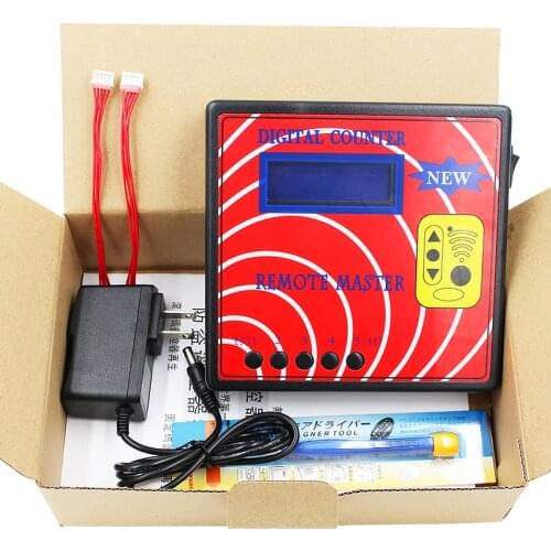 Newest Digital Counter Remote Master Frequency Display Remote Copier Fixed/Rolling Code Remote Regenerator fequency tester