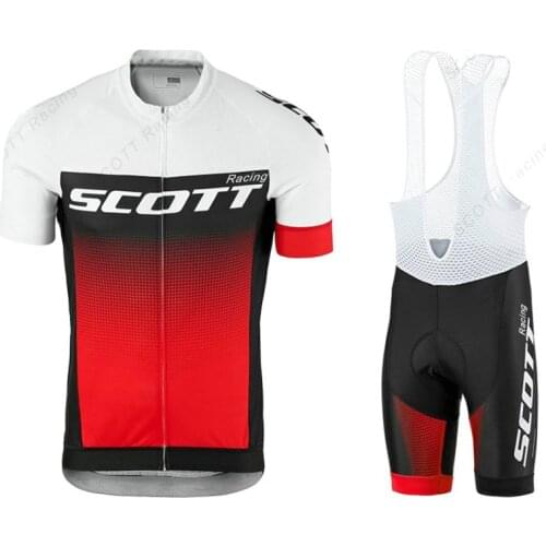 New summer scott racing quick-drying short-sleeved suit breathable mountain bike bicycle top cycling jersey for men