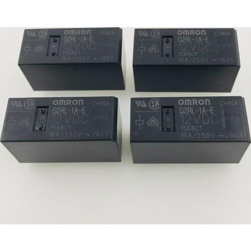 Original G2RL-1A-E-12VDC 6pin 16A 250VAC relays