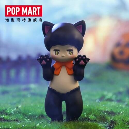 Original POPMART Pan Shen Luo Li Halloween Series Blind Box Toy Figure Confirmed Style Cute Anime Character Gift Free Shipping
