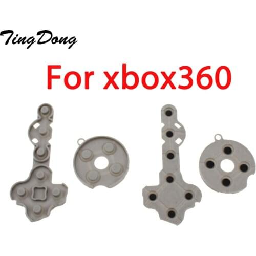 Controller Conductive Rubber Contact Pad Button D-Pad for Microsoft for Xbox 360 wireless Controller Replacement repair Parts