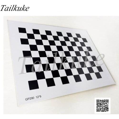 Checkerboard Alumina Calibration Plate Diffuse Reflection Opacity Square Array 12*9mm Check Visual Optical Correction Board