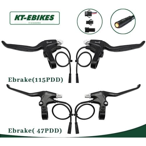WUXING 115PDD 47PDD Ebike Brake Five Star Brake Lever Cut Off Power Electric Bicycle E-scooter Bicycle MTB Road Ebike Park Brake